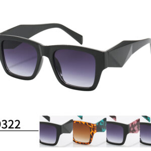 CEF-9322 GAFAS DE SOL UV400 CON MONTURA Y LENTE DE ALTA CALIDAD VARILLA FORMAS GEOMETRICAS